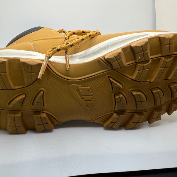 Nike Manoa Leather Boots Men's Size 8 - 454350-700 -Hiking, Trail, Lace-Up Shoes - Picture 9 of 11